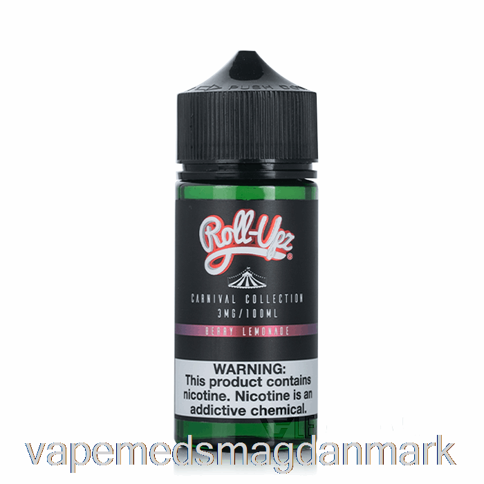 Vape Juice Karneval - Bær Limonade Af Juice Roll-upz - 100ml 3mg